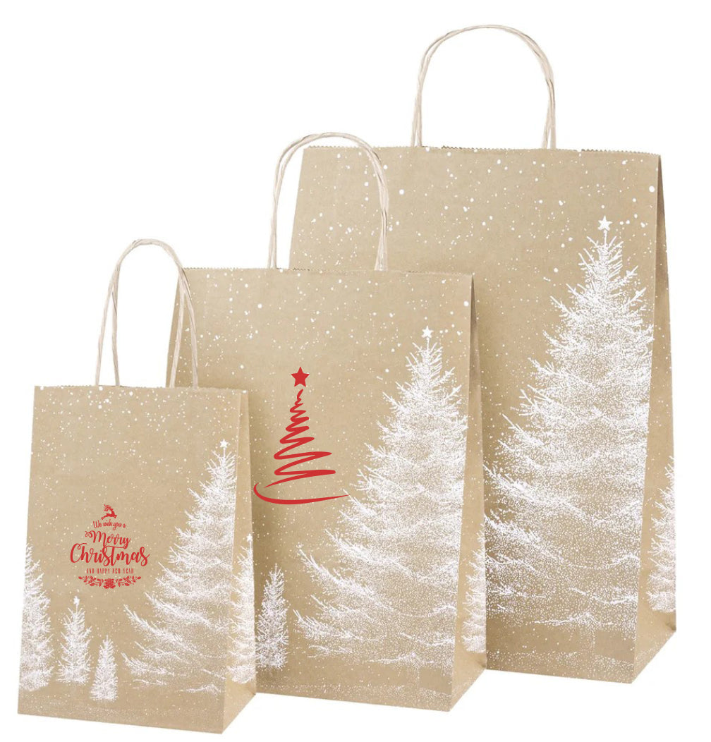 100 Shopper Albero Natale personalizzate