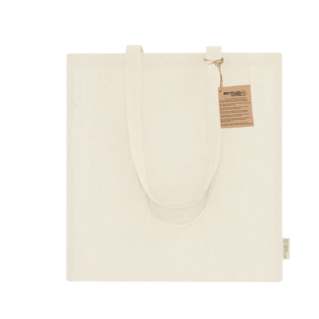 100 Shopper personalizzate in cotone riciclato