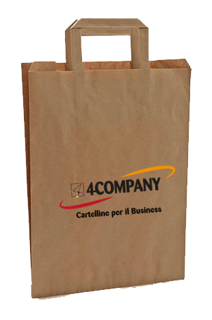 100 Shopper ultrapiatta personalizzate