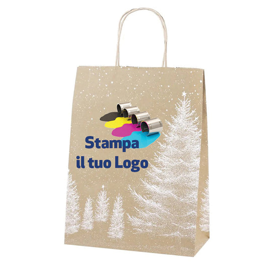 100 Shopper Albero Natale personalizzate