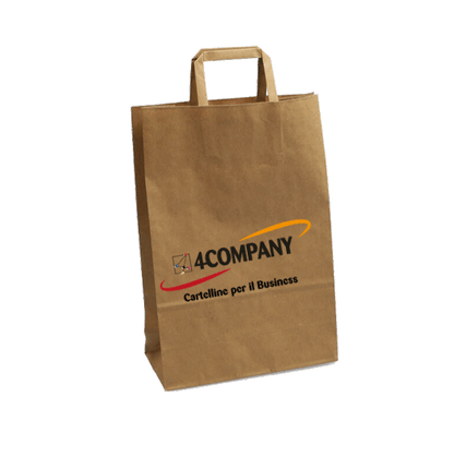 100 Shopper Piattina eco personalizzate